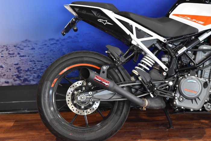 2022 Ktm 390 DUKE White