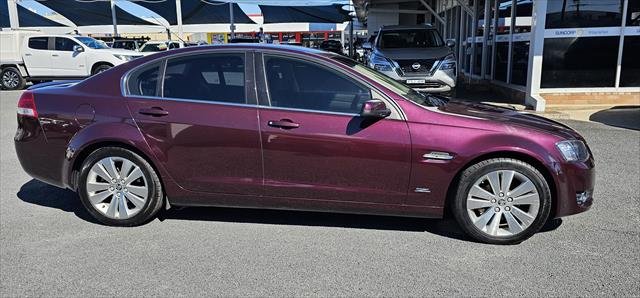 2012 Holden Commodore Z Series VE Series II MY12.5 ALCHEMY BURGUNDY