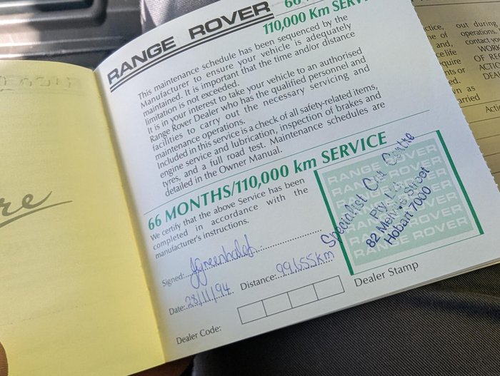 1990 Land Rover Range Rover (No Series) Green
