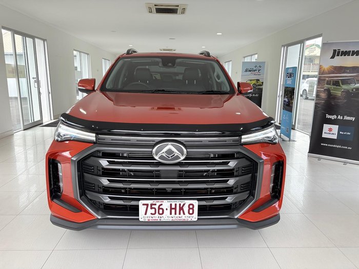 2023 LDV T60 Max LUXE SK8C MY23 4X4 Dual Range Maple Leaf Orange
