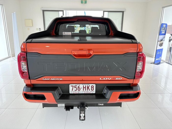 2023 LDV T60 Max LUXE SK8C MY23 4X4 Dual Range Maple Leaf Orange