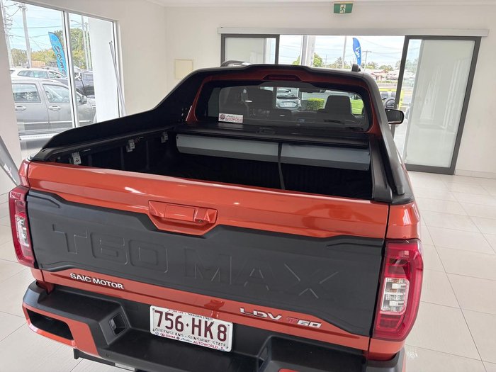 2023 LDV T60 Max LUXE SK8C MY23 4X4 Dual Range Maple Leaf Orange