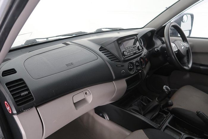2014 Mitsubishi Triton GLX MN MY15 4X4 Dual Range Cool Silver