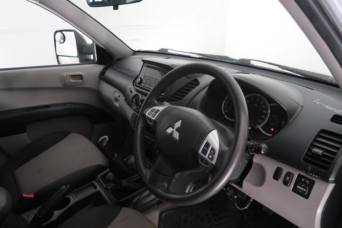 2014 Mitsubishi Triton GLX MN MY15 4X4 Dual Range Cool Silver