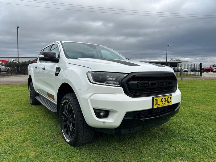 2021 Ford Ranger FX4 PX MkIII MY21.75 4X4 Dual Range Arctic White