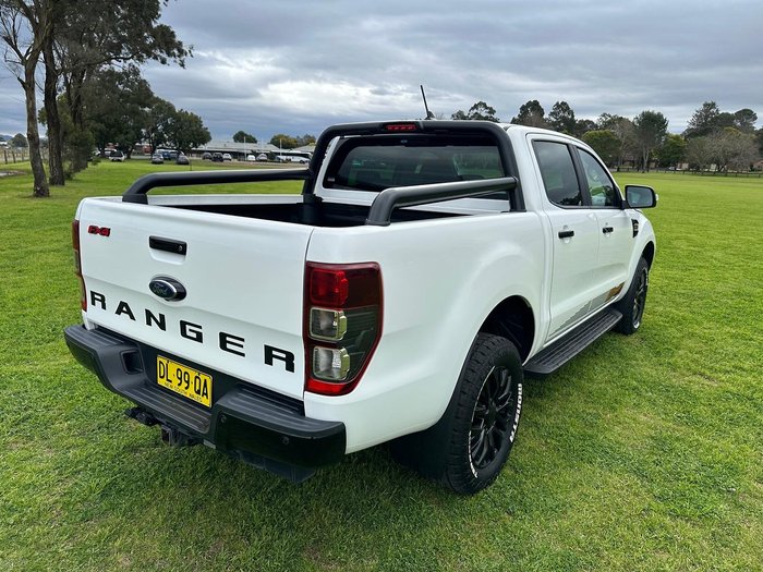 2021 Ford Ranger FX4 PX MkIII MY21.75 4X4 Dual Range Arctic White