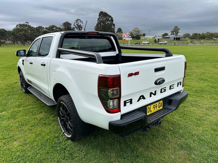 2021 Ford Ranger FX4 PX MkIII MY21.75 4X4 Dual Range Arctic White