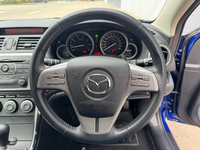 2009 Mazda 6 Classic GH Series 1 MY09 Aurora Blue