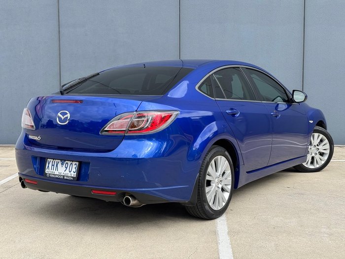 2009 Mazda 6 Classic GH Series 1 MY09 Aurora Blue