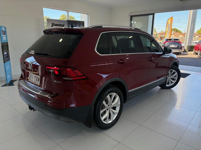 2019 Volkswagen Tiguan 132TSI Comfortline 5N MY19.5 Four Wheel Drive Ruby Red