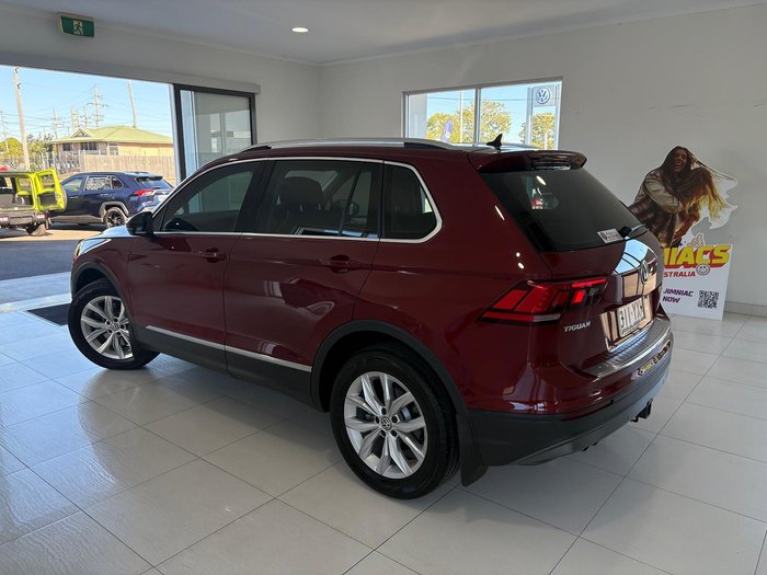 2019 Volkswagen Tiguan 132TSI Comfortline 5N MY19.5 Four Wheel Drive Ruby Red