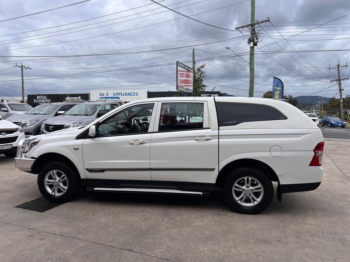 2013 SsangYong Actyon Sports SX Q150 MY12 4X4 Grand White