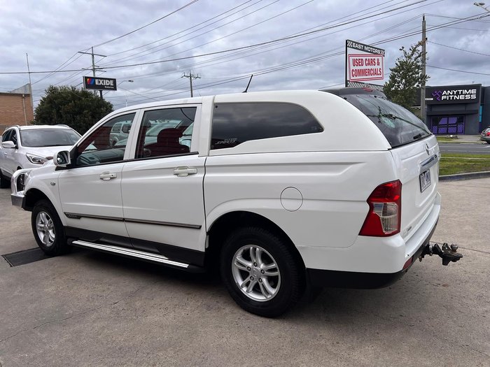 2013 SsangYong Actyon Sports SX Q150 MY12 4X4 Grand White