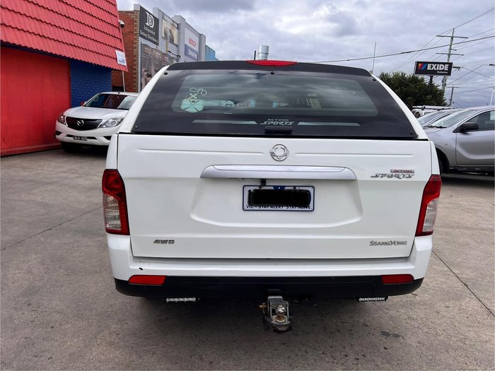 2013 SsangYong Actyon Sports SX Q150 MY12 4X4 Grand White