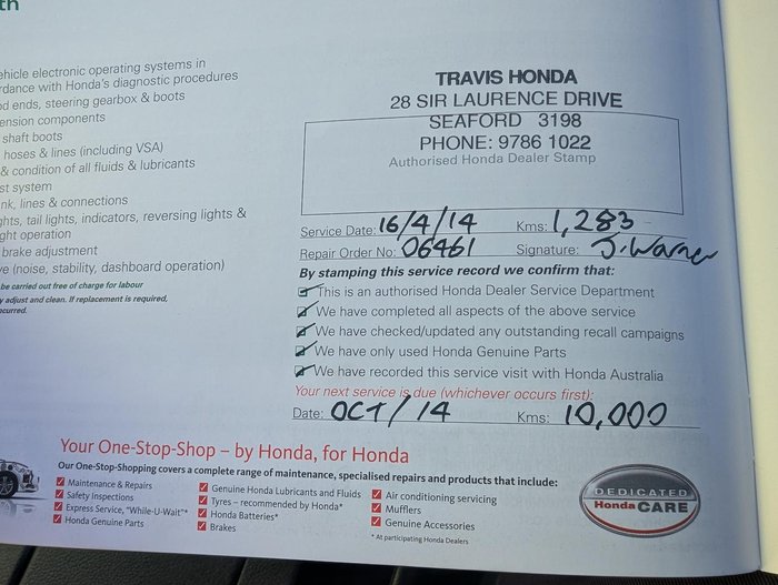 2014 Honda CR-V VTi-L RM MY15 4X4 On Demand Twilight Blue