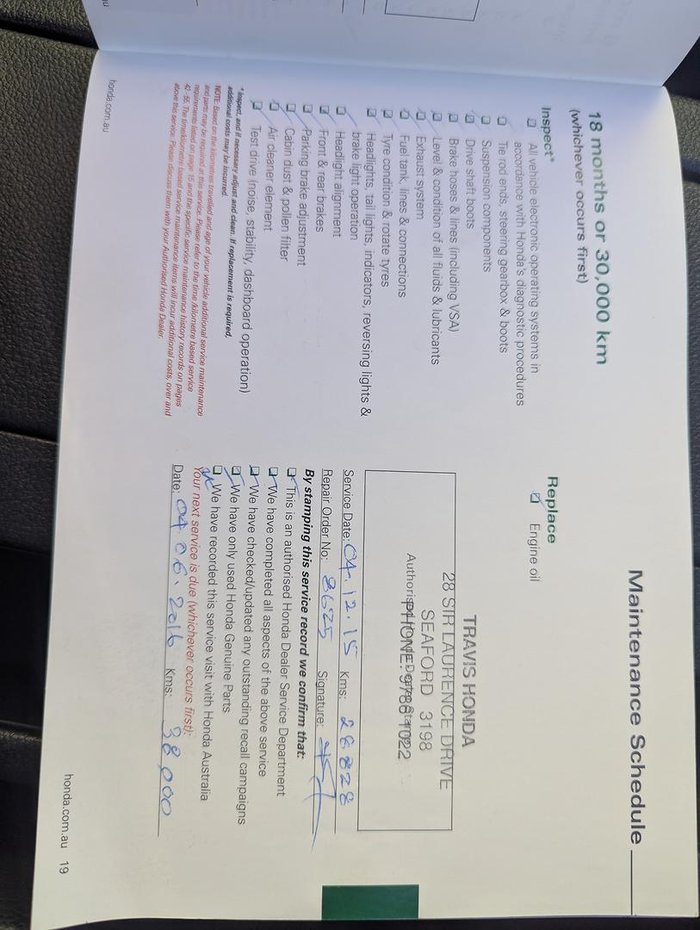 2014 Honda CR-V VTi-L RM MY15 4X4 On Demand Twilight Blue