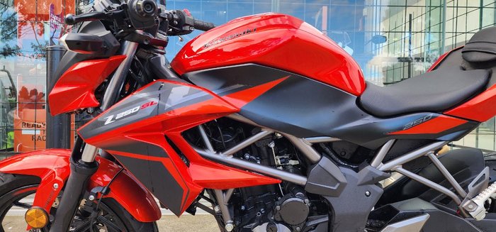 2015 Kawasaki Z250 SL RED