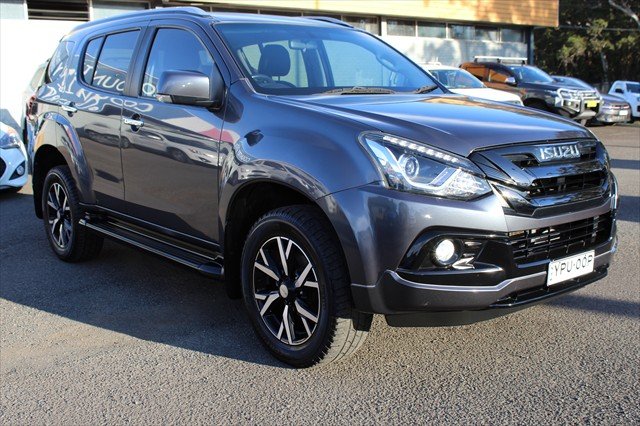 2019 Isuzu MU-X LS-T MY19 4X4 Dual Range OBSIDIAN GREY