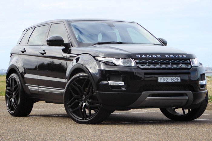 2015 Land Rover Range Rover Evoque TD4 Pure L538 MY15 4X4 Constant Barolo Black