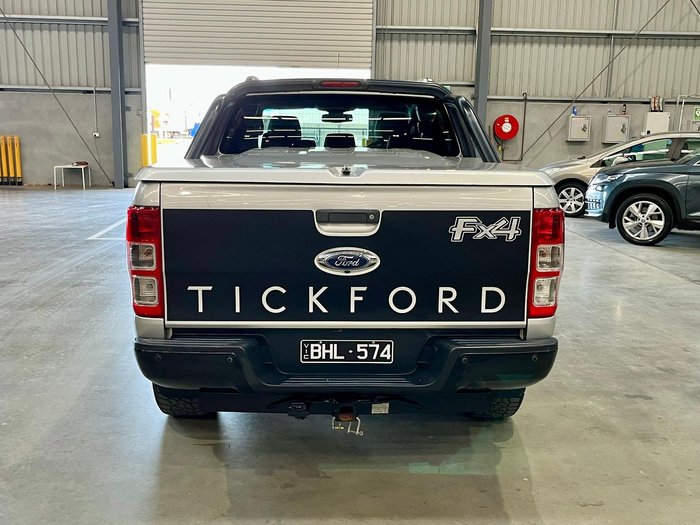 2017 Ford Ranger FX4 PX MkII MY18 4X4 Dual Range Ingot Silver