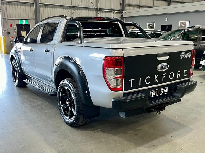 2017 Ford Ranger FX4 PX MkII MY18 4X4 Dual Range Ingot Silver