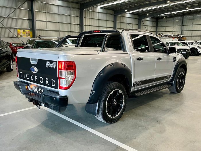 2017 Ford Ranger FX4 PX MkII MY18 4X4 Dual Range Ingot Silver