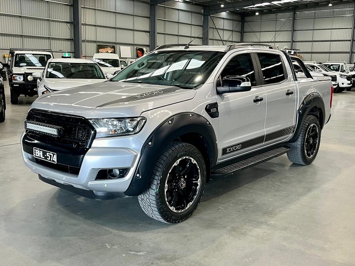 2017 Ford Ranger FX4 PX MkII MY18 4X4 Dual Range Ingot Silver