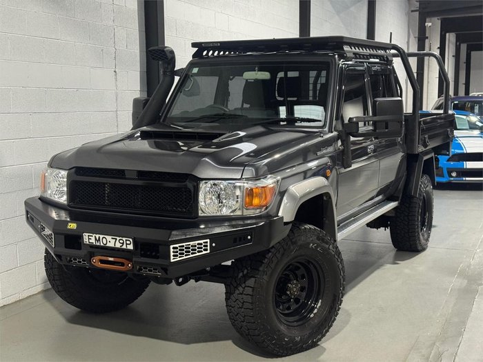 2021 Toyota Landcruiser GXL VDJ79R 4X4 Dual Range Graphite