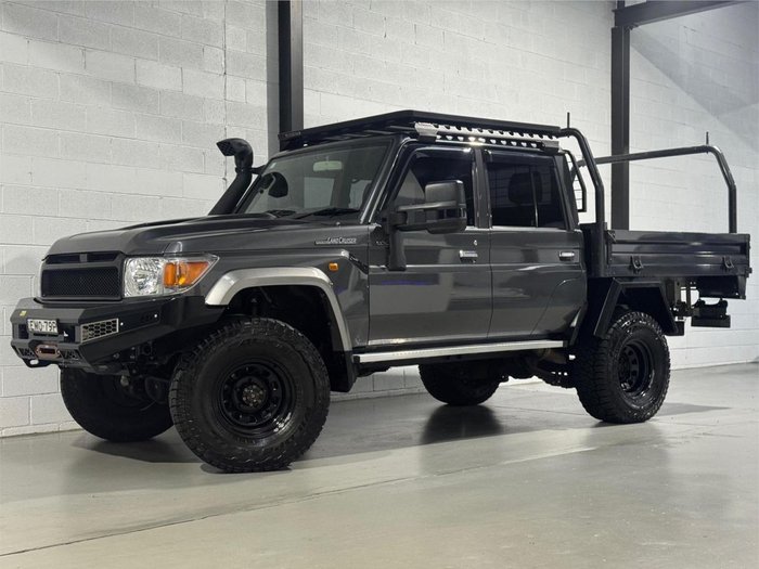 2021 Toyota Landcruiser GXL VDJ79R 4X4 Dual Range Graphite