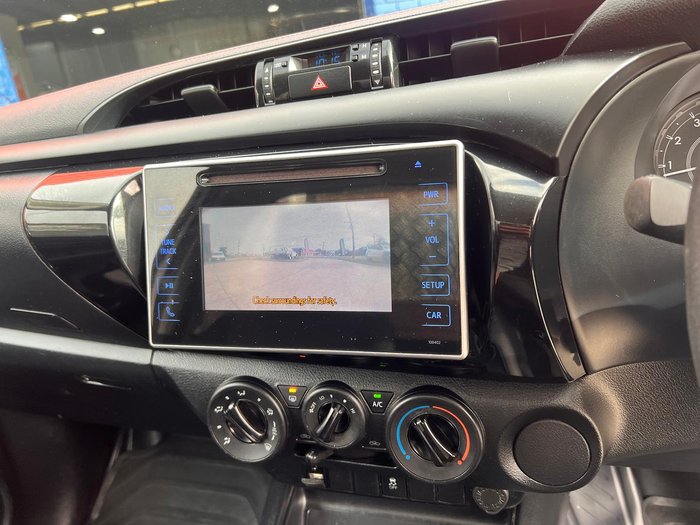 2019 Toyota Hilux Workmate TGN121R 4x2 Silver Sky