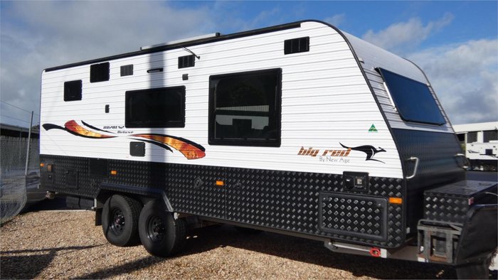 2019 New Age Caravans Big Red 20 Series Deluxe WHITE