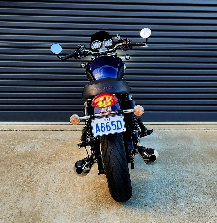 2009 Triumph Bonneville SE Bonneville Blue