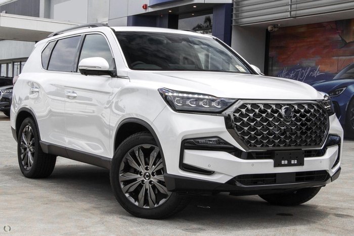 2025 KGM Rexton Ultimate Sport Pack Y461 MY26 4X4 Dual Range Pearl White