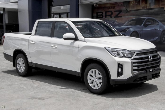 2025 KGM Musso ELX Q261 MY26 4X4 Dual Range Grand White