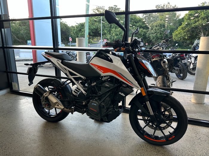 2022 Ktm 390 DUKE WHITE