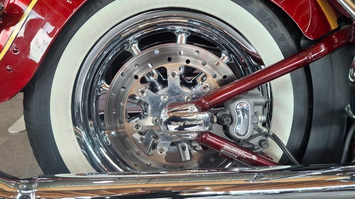 2014 Harley-davidson CVO SOFTAIL DELUXE CRIMSON RED