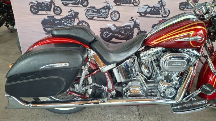 2014 Harley-davidson CVO SOFTAIL DELUXE CRIMSON RED