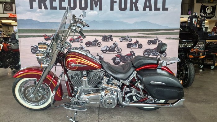 2014 Harley-davidson CVO SOFTAIL DELUXE CRIMSON RED