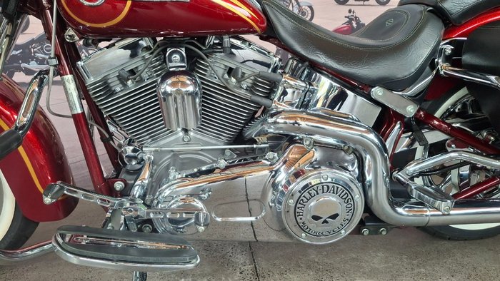 2014 Harley-davidson CVO SOFTAIL DELUXE CRIMSON RED