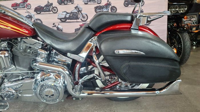 2014 Harley-davidson CVO SOFTAIL DELUXE CRIMSON RED