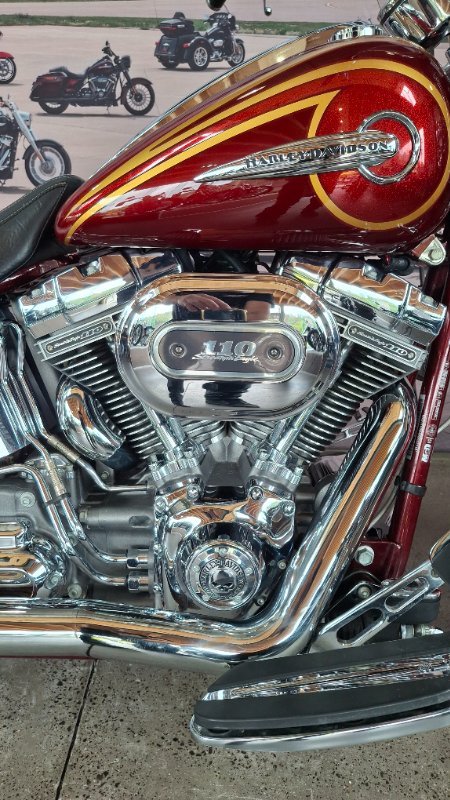 2014 Harley-davidson CVO SOFTAIL DELUXE CRIMSON RED