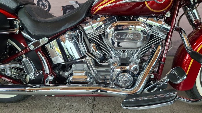 2014 Harley-davidson CVO SOFTAIL DELUXE CRIMSON RED