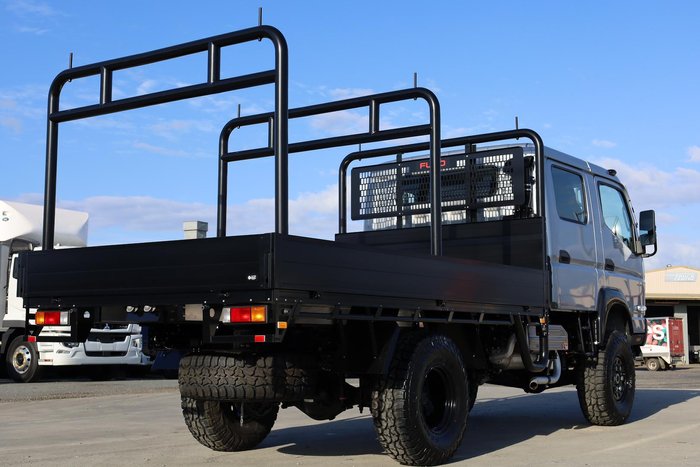 2025 Fuso Canter 4X4 Crew Cab Silver Metallic 5 Spd Manual