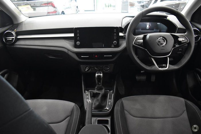 2025 SKODA Fabia 85TSI Select PJ MY25 Moon White