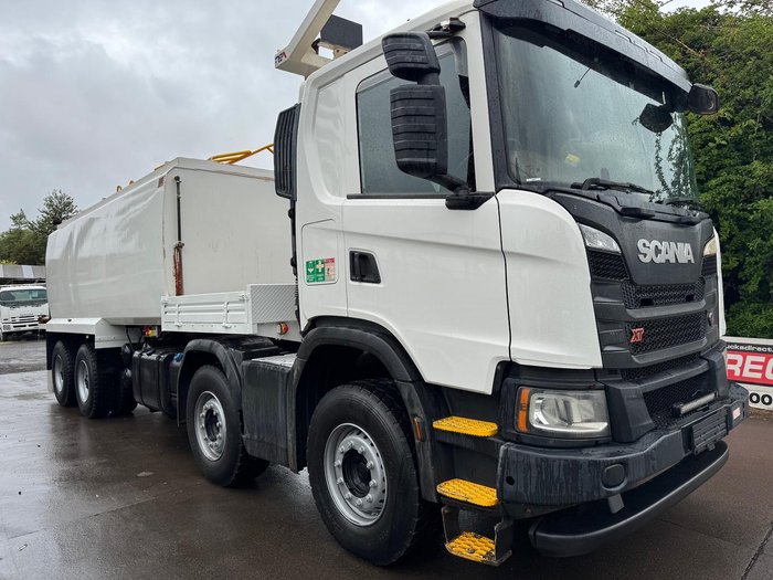 2019 Scania G Series WHITE