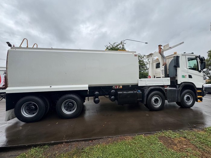 2019 Scania G Series WHITE