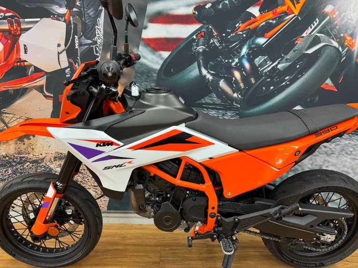 2025 Ktm 2025 Ktm 390CC SMC R ORANGE/WHITE