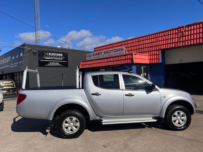 2014 Mitsubishi Triton GLX MN MY15 4X4 Dual Range Cool Silver