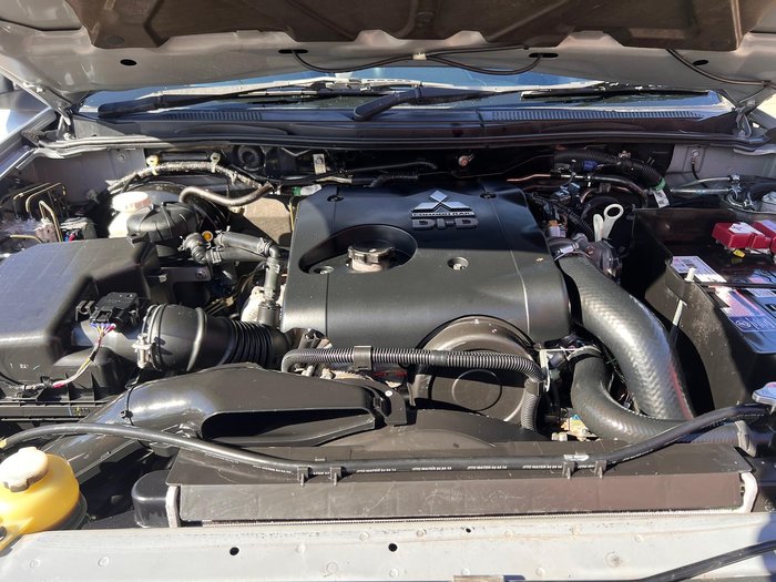 2014 Mitsubishi Triton GLX MN MY15 4X4 Dual Range Cool Silver
