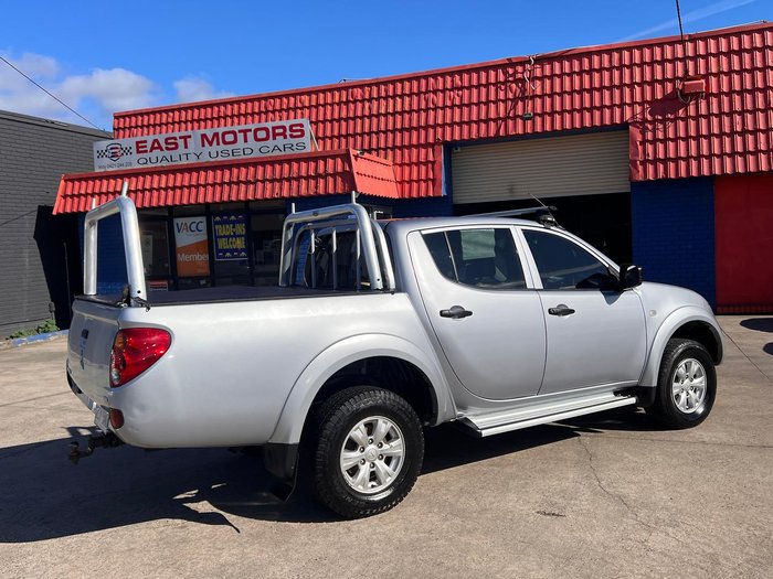 2014 Mitsubishi Triton GLX MN MY15 4X4 Dual Range Cool Silver
